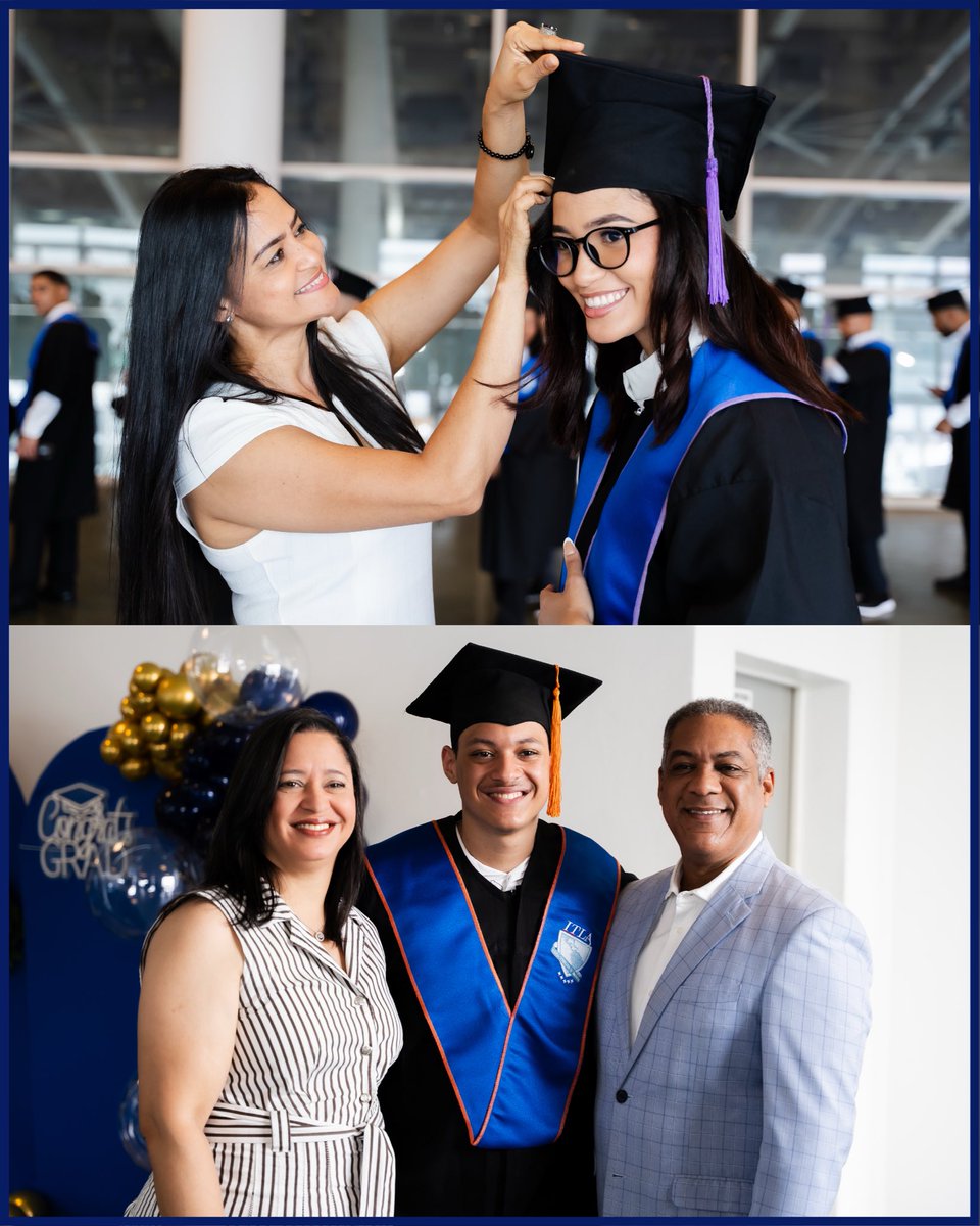 ITLARD's tweet photo. ¡La emoción se siente! 🥳💙

Miradas llenas de orgullo, sueños a punto de cumplirse y el reflejo de todo el esfuerzo que los ha traído hasta aquí.

#20GraduaciónITLA https://t.co/DDWm6bmC7D