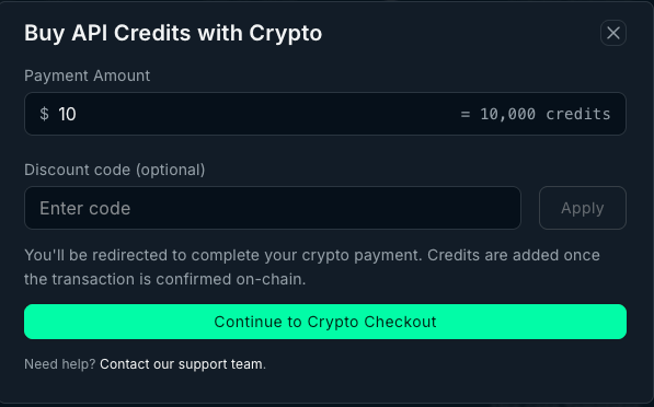 nansen_ai's tweet photo. 3/ Top-ups have also now become easier for Nansen API 🔄

Toggle auto top-ups to automatically recharge your API credits when it falls below a specified amount.

We've also improved crypto top-ups

Previously you had to send the funds to Nansen's wallet address, and wait 1-2 days until it was credited.

Now you can top up API credits with the wallet you connected to your account on Solana, Ethereum, Base and Polygon with no wait.

Supports stablecoins and selected native tokens.