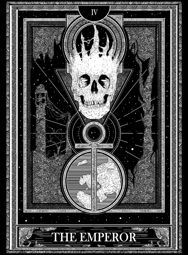 bradkelly's tweet photo. Tarot card of the day. 

The Emperor. 
If the vision is strong enough, you can rule by the sceptre instead of the sword. Seek ability and knowledge long enough and the authority you desire—over yourself, first of all--will come all on its own. https://t.co/3BZEiffoW9