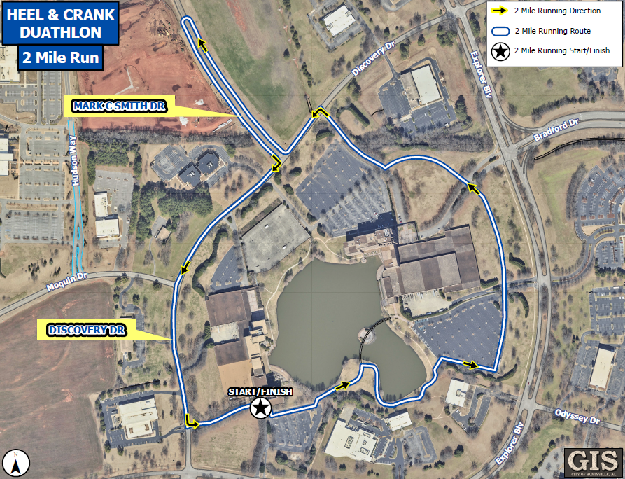 HSVPolice's tweet photo. If you're traveling near Explorer Boulevard Saturday morning, June 6 - plan ahead for temporary traffic impacts as participants take part in the Heel &amp; Crank Duathlon.

View the full traffic advisory for the 2026 Heel &amp; Crank Duathlon here: https://t.co/ZK8wRoQ9LZ https://t.co/CBgaQY8WY0
