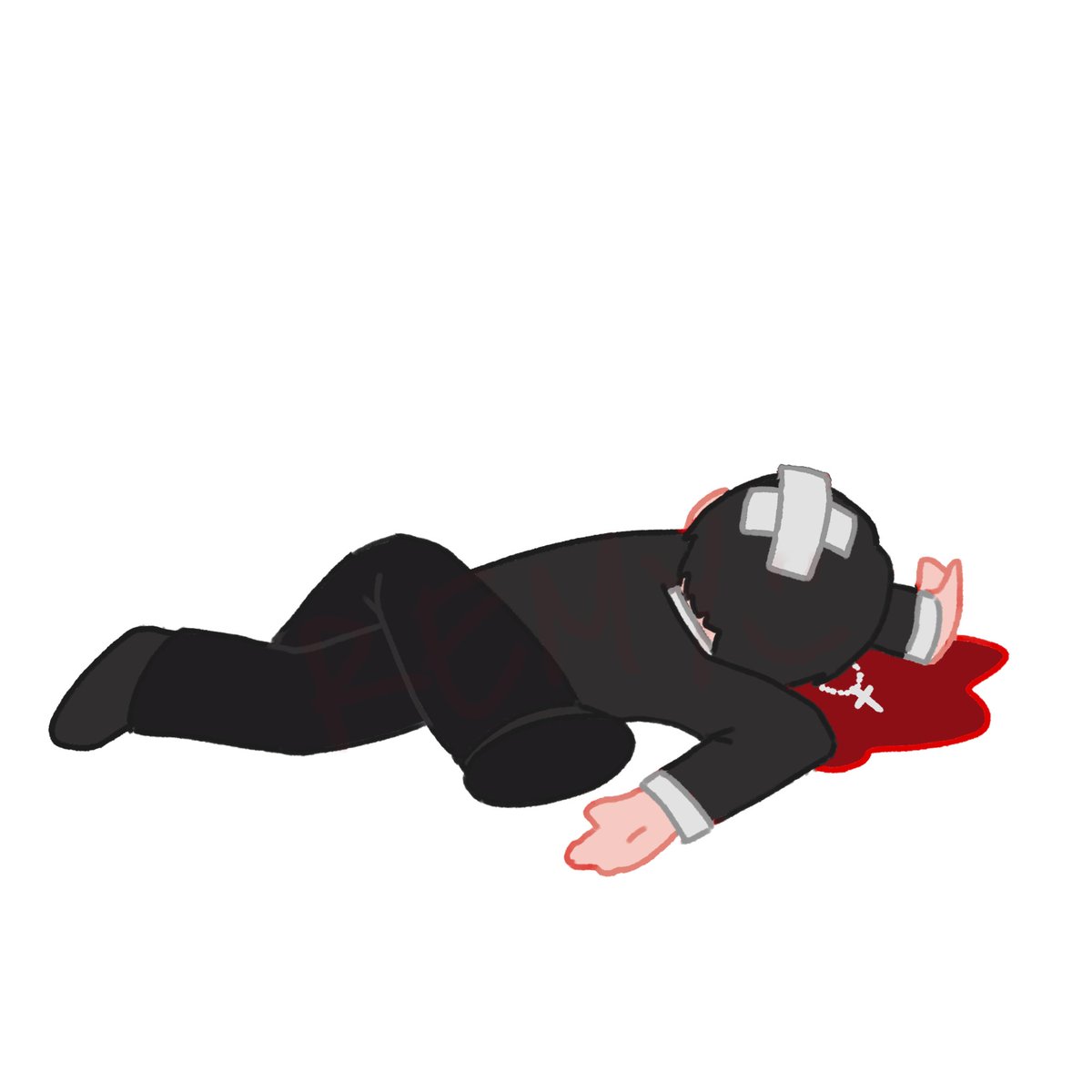 r3mycola's tweet photo. drew him crying and dead again https://t.co/KX70LPGkSp