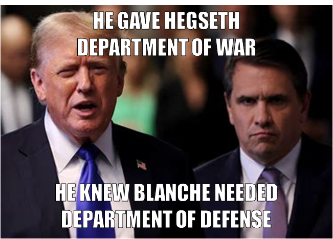 BravoJoeDotCo's tweet photo. @atrupar #ToadBlanche is a piece of shit.
But, he is just emulating his boss. https://t.co/RHh4mkp2fE