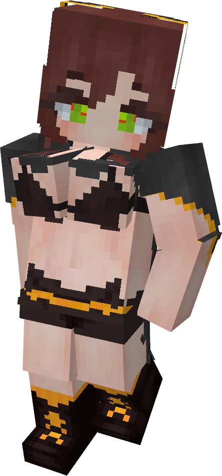 Senor_Malvado's tweet photo. HELL-o. This is my first post here, so might as well use my recent skin of Shaula (planetminecraft) to make a proper appearance.  
#mcr34 , #MinecraftNSFW , #rezeros4 , and I'd like to add that I am also a team member of #Gooncraft team :} 
Enjoy. https://t.co/48QY4eBJ7R