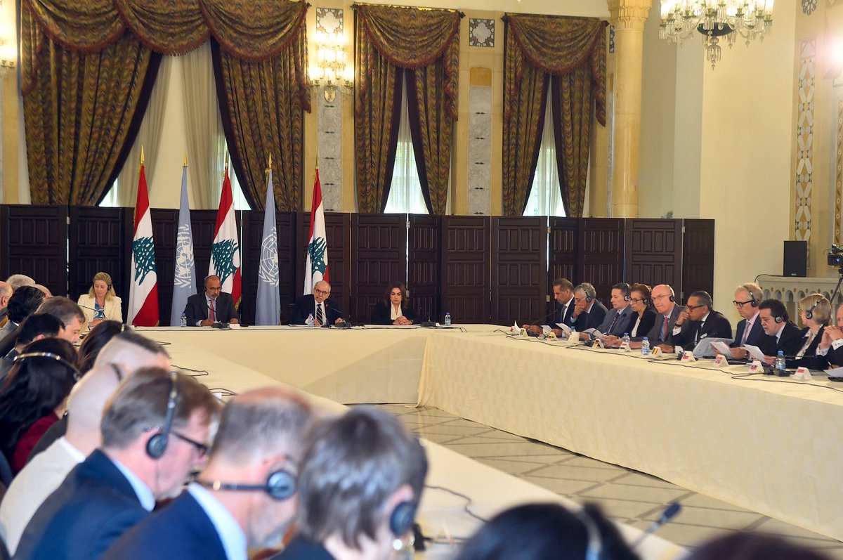 Imran_Riza's tweet photo. Today, together w/PM @nawafsalam &amp; @HaneenSayed_LB &amp;humanitarian partners, we launched Revised Flash Appeal to support 1.4M people affected by the protracted crisis 

Behind these figures are families who lost homes, livelihoods &amp;loved ones

As needs grow, our response must too https://t.co/Iq0dGgqYNb