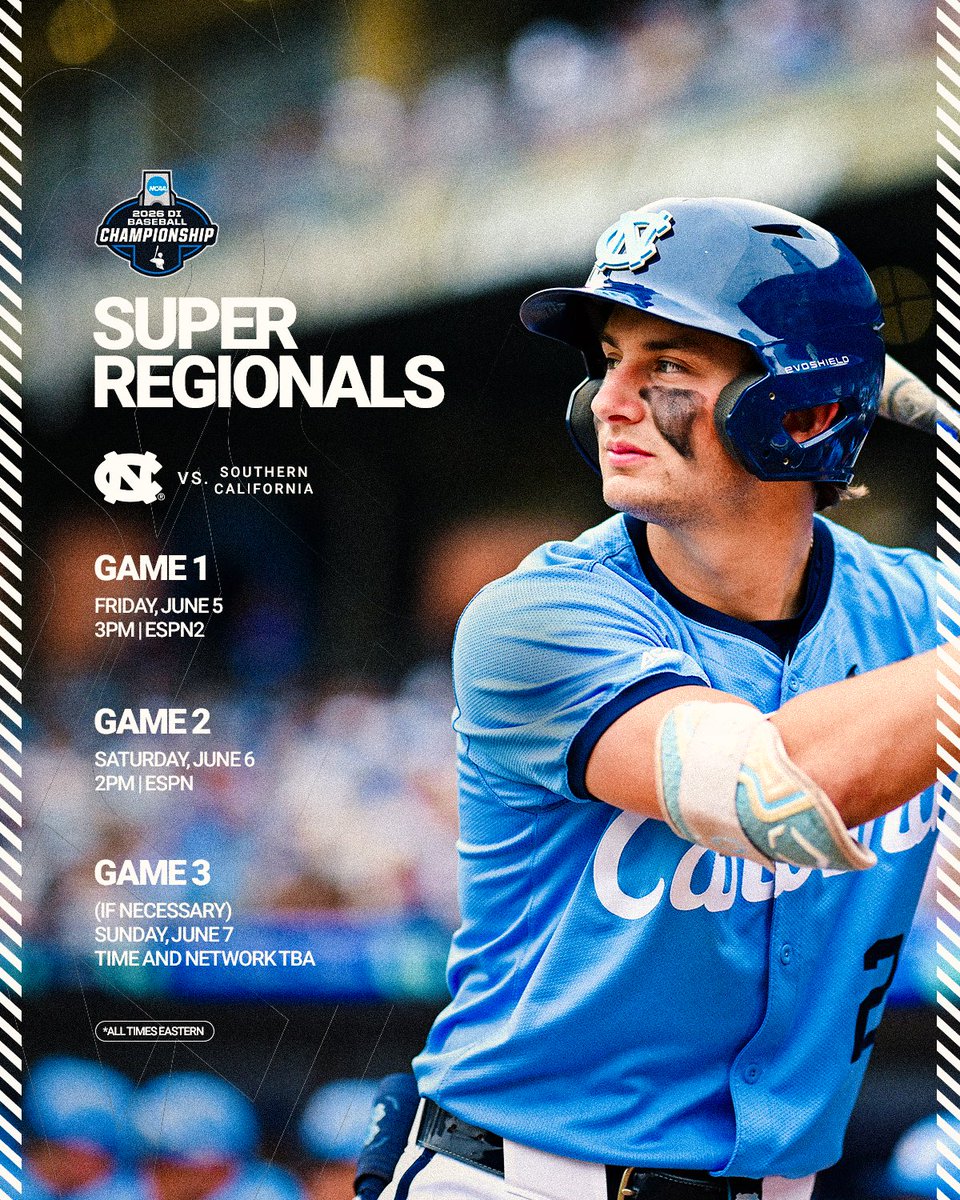 ACCBaseball's tweet photo. Super weekend loading 🔋 https://t.co/4AUtjndxuj