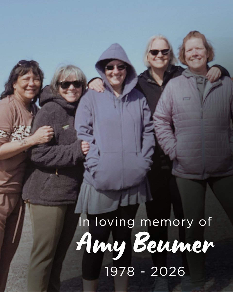 metavivor's tweet photo. METAvivor is devastated to report the death of Amy Beumer, former board member, from metastatic breast cancer. We will miss her brilliance, wit, and friendship. In Amy's honor, we remain committed to ending deaths from MBC. Our condolences to her family and loved ones. https://t.co/eczI74Cx3i