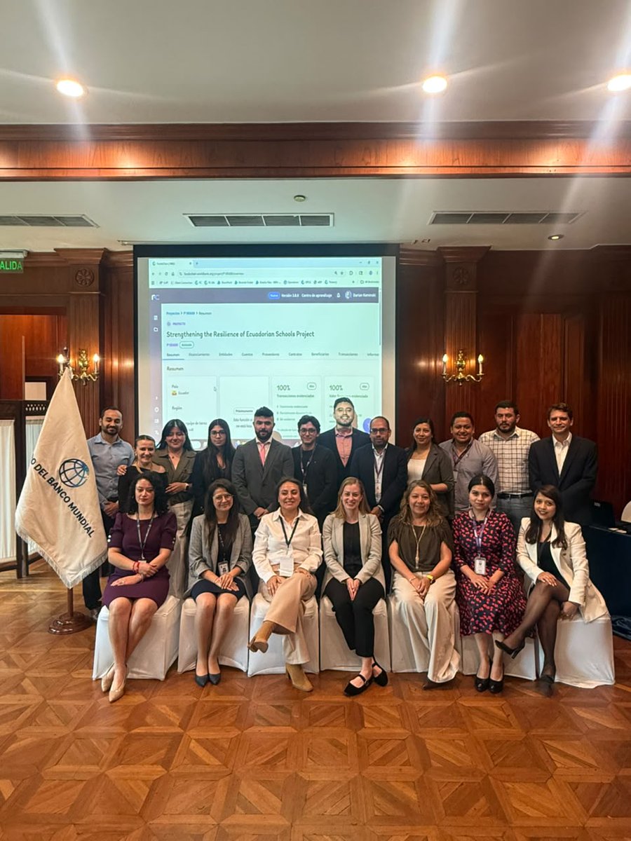 BorisWeber's tweet photo. Este taller marcó el inicio de la implementación de #FundsChain, permitiendo a los participantes conocer la plataforma y prepararse para su adopción.
Con esta herramienta, #Ecuador avanza hacia una gestión del desarrollo más transparente, eficiente y orientada a resultados. https://t.co/GVScxShUBD