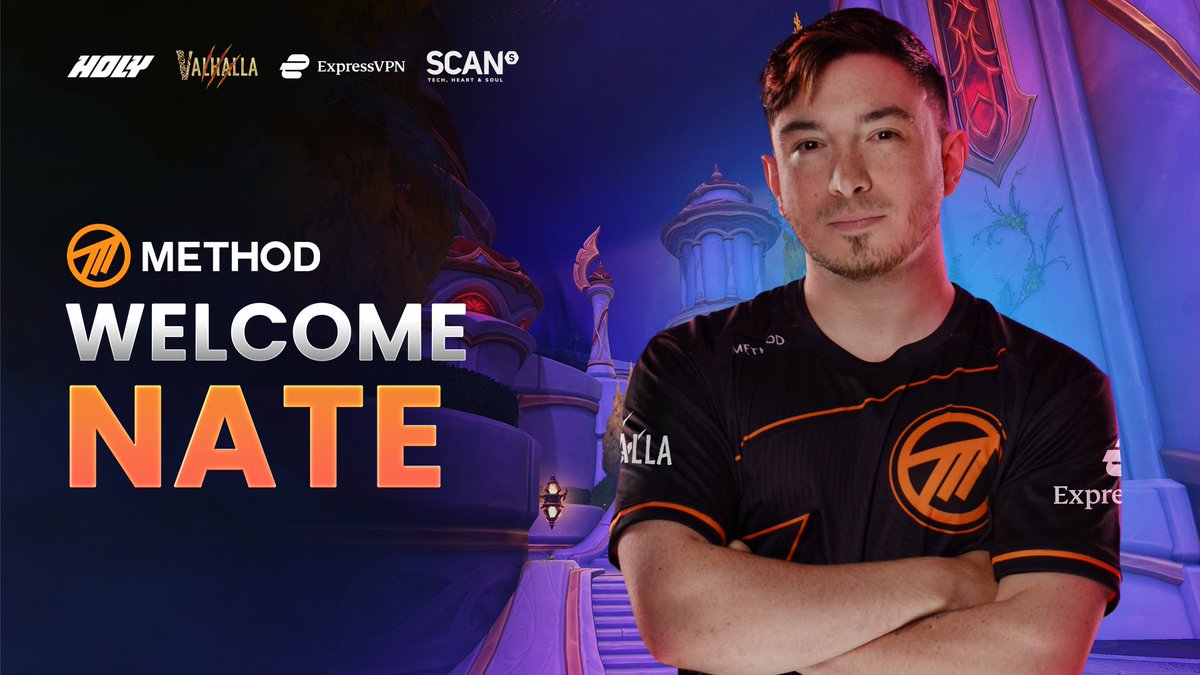 Method's tweet photo. We’re excited to welcome @ImmonatePOV back to the raid roster, bringing plenty of RWF experience with him 💪

Nate is re-joining as one of our tanks 🛡️ https://t.co/BrjmMGCADB