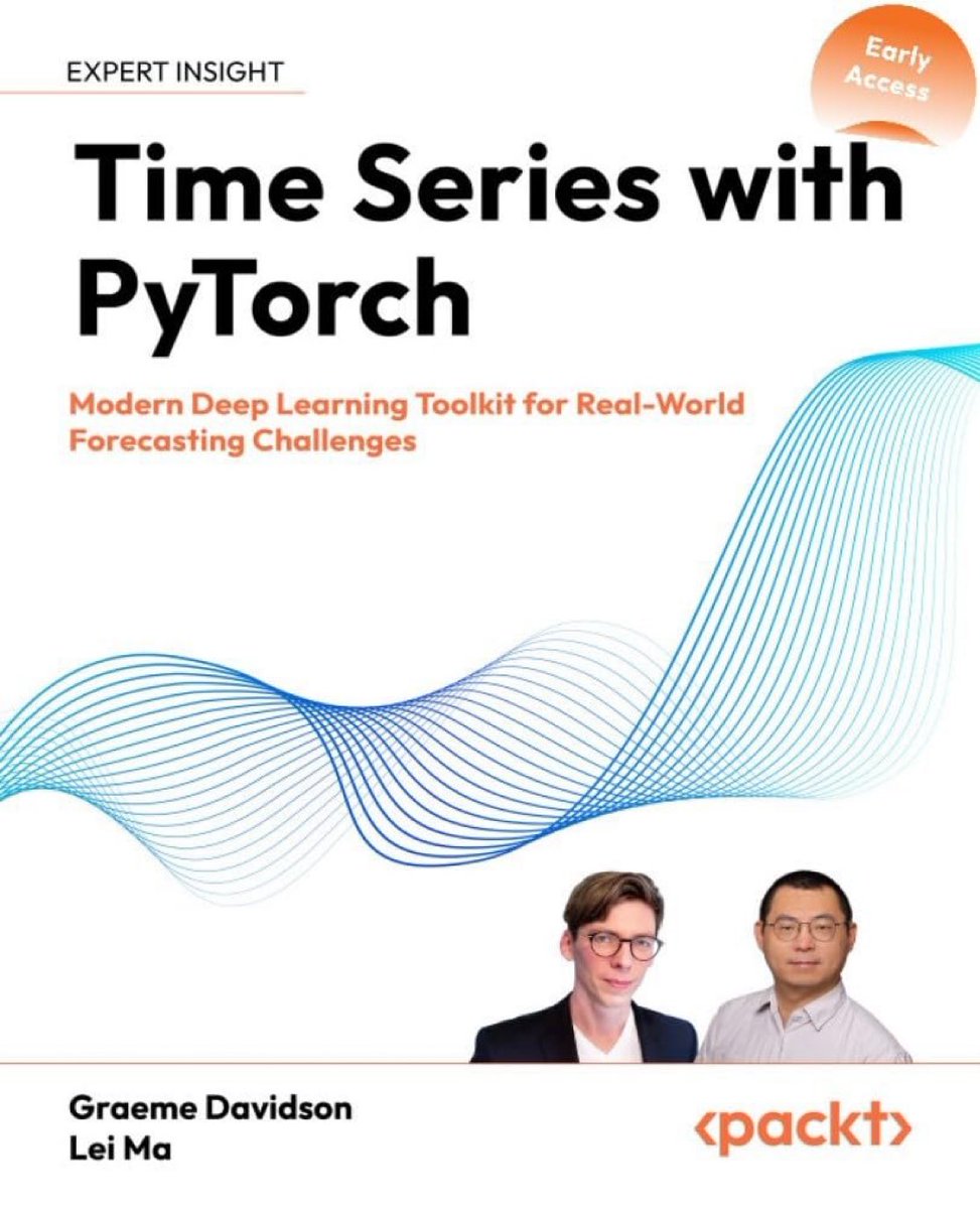 KirkDBorne's tweet photo. NEW book from @PacktPublishing @PacktDataML ...

"Time Series with PyTorch: Modern Deep Learning Toolkit for Real-World Forecasting Challenges", available at https://t.co/hrPgQAcSBT https://t.co/udwA8bQlnK
