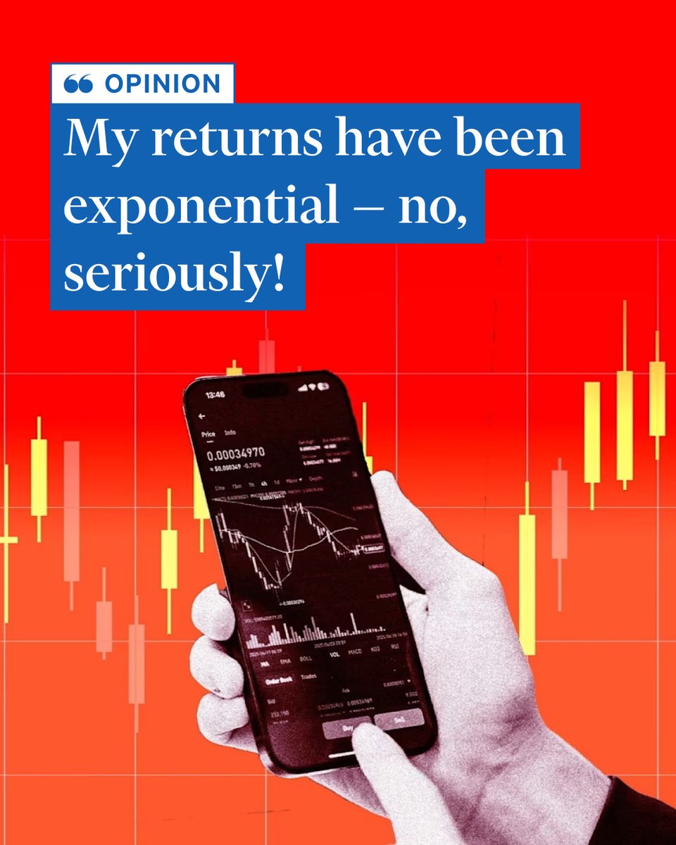FT's tweet photo. Opinion: You may remember that my investment goal is to have a million pounds in my retirement pot by the age of sixty, which is in 2032. Seemed crazy at first. Turns out I’m going to smash it with five years to spare. https://t.co/a53ESRSM2R https://t.co/aMgOAlewyB