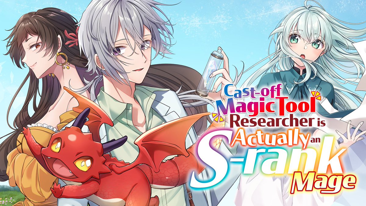 MangaUpGlobal's tweet photo. New chapters⤵
🆙Moimon
🆙404 Demons
🆙Dragon and Chameleon
🆙Cast-off Magic Tool Researcher is Actually an S-rank Mage
+more on Manga UP! https://t.co/jbJTzxdJ3v