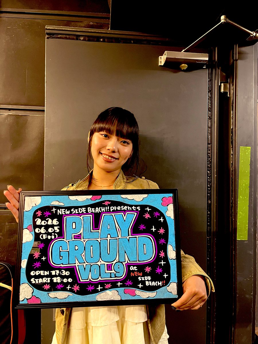 NEWSIDEBEACH's tweet photo. 本日は、NEW SIDE BEACH!! Presents Playground vol.9ありがとうございました‼️
ジャンルも個性もバラバラな4組がぶつかり合うカッコいいライブになりました🌟

次回のPlaygroundは7/20です‼️
ご来場いただいた皆様、ありがとうございました‼️

#atghostutopia 
#kyRah
#ナカザタロウ 
#鶏華瓶 
#nsb https://t.co/vSFXP0Cy51