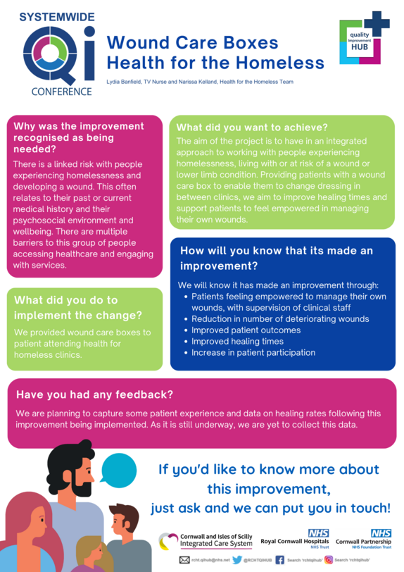 FabNHSStuff's tweet photo. Read all about how  RCHT Improved the access to wound care for the homeless through innovative Wound Care Boxes. Delivering essential care to the homeless, ensuring they receive the support they deserve...

https://t.co/Xm9GThQQGw

@RoyLilley @DaniG4_ https://t.co/Pb5aHvGGsF