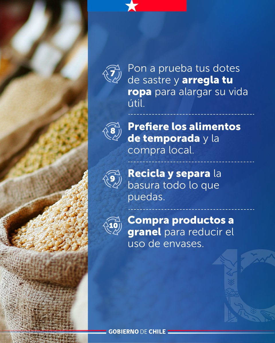 HospitalSnFdo's tweet photo. ¡HOY es el Día Mundial del Medio Ambiente! 💚♻️

Celebramos este día con 10 acciones claves para cuidar al planeta.

Más información en @MMAChile https://t.co/BvciRZqm4r