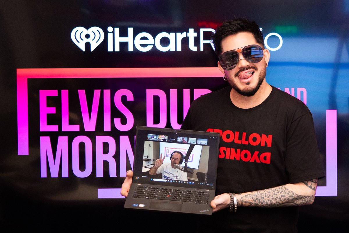 ElvisDuranShow's tweet photo. SO EXCITED for @adamlambert's new album ADAM out July 10! 💿✨

Watch the full interview here: https://t.co/iEP0vkSNA2

#AdamLambertOnElvis

📸: Rachel Kaplan https://t.co/6qIbnEwguP