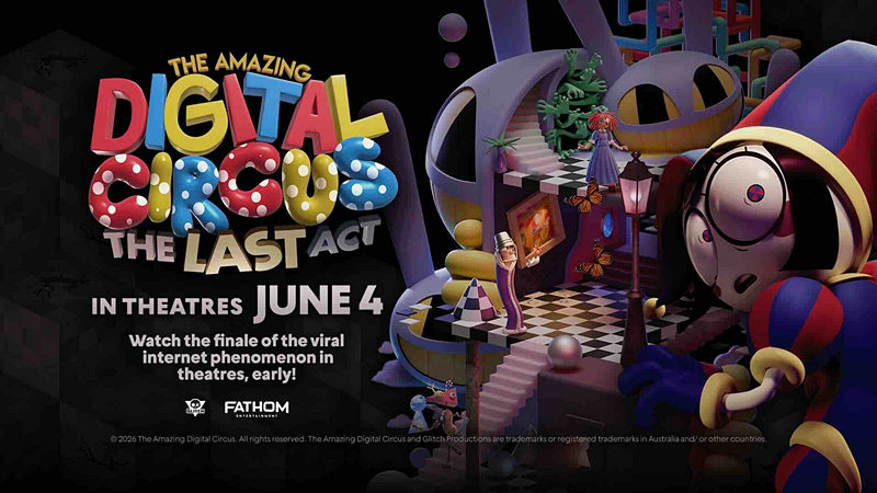 BORReport's tweet photo. Fathom Entertainment's release of The Amazing Digital Circus: The Last Act grossed $7.86M domestically on Thursday (from 2,221 locations).
#TheAmazingDigitalCircus #BoxOffice https://t.co/89veXiZbM6
