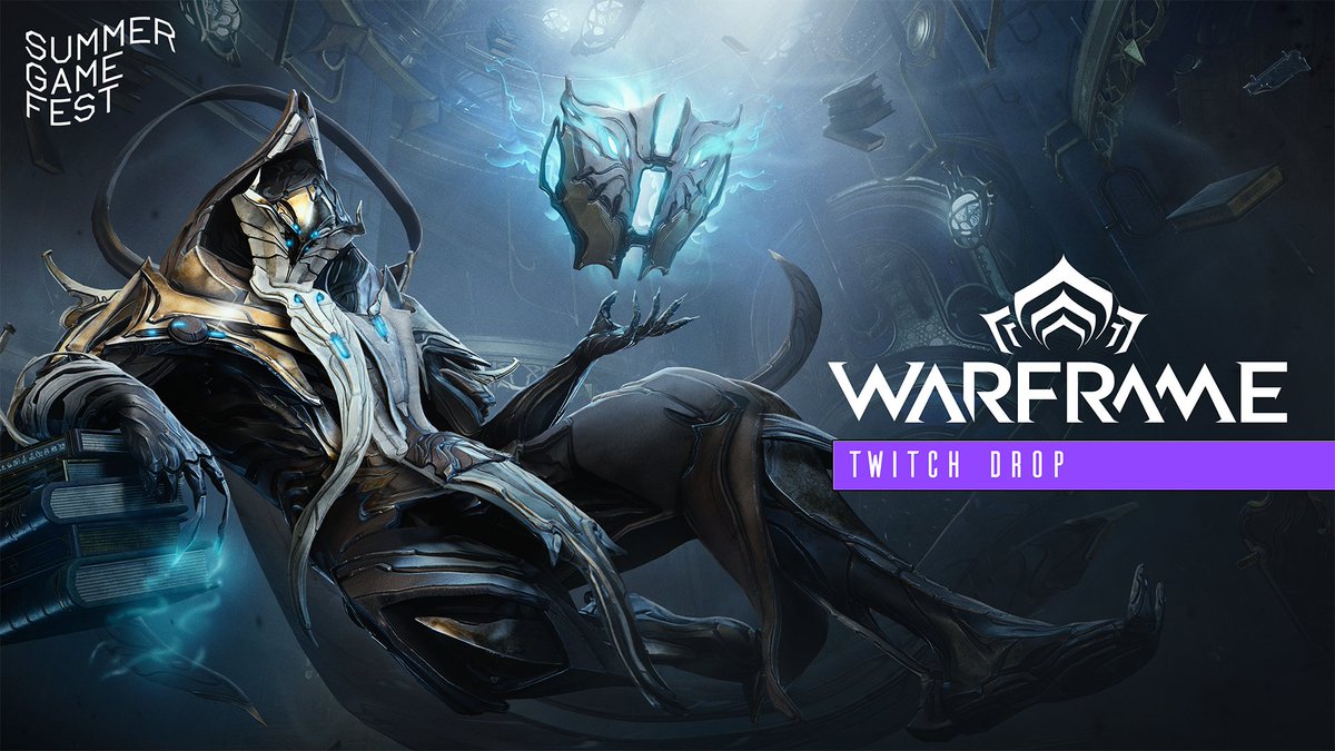 PlayWarframe's tweet photo. #SummerGameFest is today, Tenno! 

Watch the show on Twitch with a linked account for 30 minutes starting at 5 p.m. ET to receive a free Dante #Warframe: https://t.co/jFDUosnVvh https://t.co/ZqoAAankTn