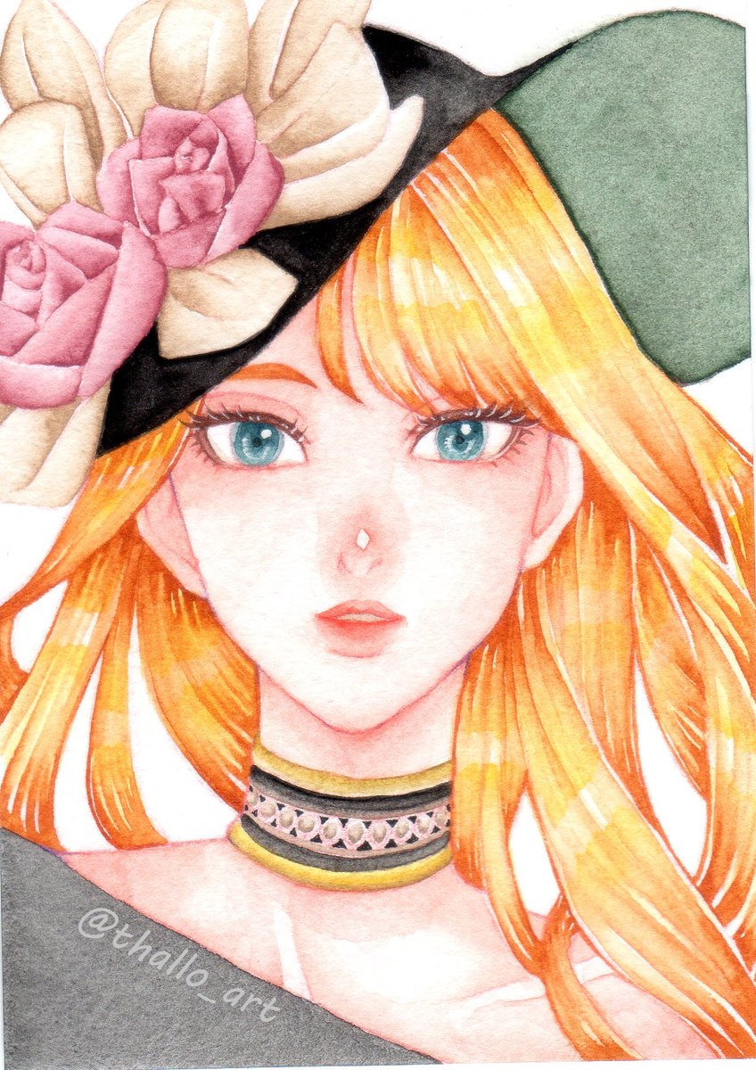 thallo_art's tweet photo. 憧れの作家さんがカラーシャーペン使ってたから真似してみたけど、やっぱりなんか違う😑
#イラスト
#絵柄が好みって人にフォローされたい https://t.co/nvUr5sFUU6