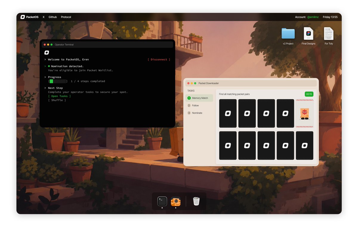 chickstudi0's tweet photo. Turned a waitlist into an operating system for @packetchat 

Design &amp; development by @chickstudi0 https://t.co/Jg9mXPaT2R