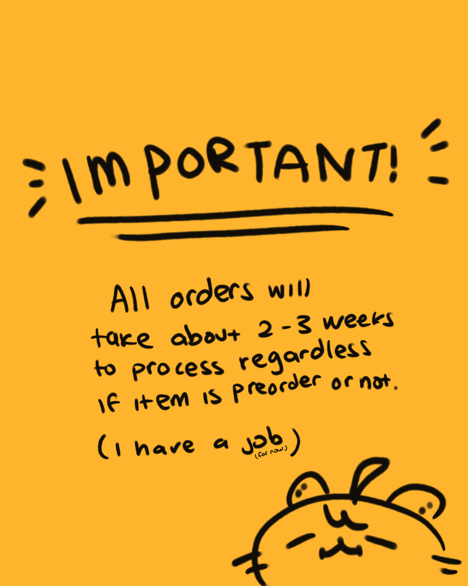 hamtsoup's tweet photo. Just a heads up that these will not be fulfilled immediately! 

https://t.co/QuzvHS15Vj https://t.co/pLedACXgix