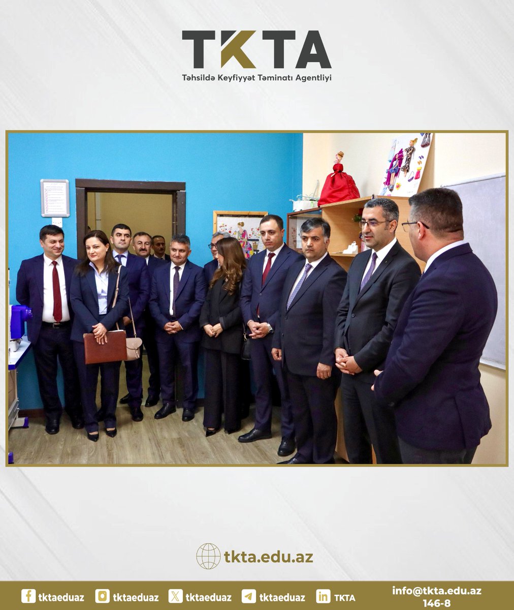 tktaeduaz's tweet photo. Forum çərçivəsində Qəbələ Dövlət Peşə Təhsil Mərkəzinə infotur təşkil olunub.

Ətraflı: https://t.co/YsIu8aXID8

#TəhsildəKeyfiyyətTəminatıAgentliyi #PeşəTəhsiliÜzrəDövlətAgentliyi #QəbələDövlətPeşəTəhsilMərkəzi #TKTA #PTDA #Infotur #TəhsilForumu #DaxiliKeyfiyyətTəminatı https://t.co/GVC046nVV9