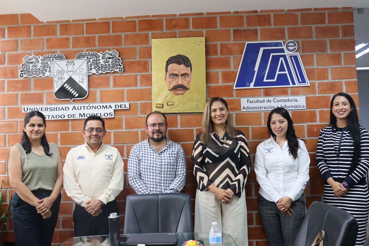 FCAeI's tweet photo. 📷📷 Fortaleciendo la vinculación entre la academia y el sector empresarial
El pasado 03 de junio, la Facultad de Contaduría, Administración e Informática (FCAeI) de la UAEM sostuvo una reunión de trabajo con representantes de CANACINTRA Morelos. https://t.co/Zkcd65fpJZ