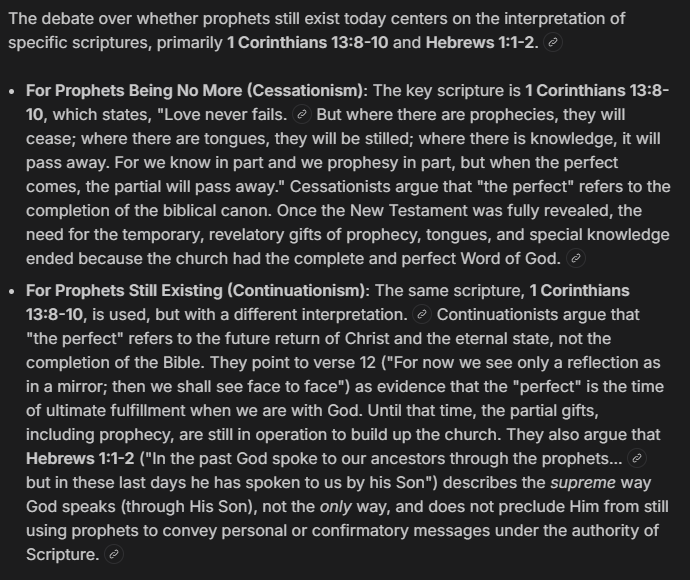 FatalVisionary's tweet photo. A simple search creates ample historical information explaining how Sunday worship was never biblical and has always been the Catholic 'mark' of authority. They themselves admit it.

It's the fact that SDA's say Ellen was a prophetess that causes the critics to cling to that so they can ignore any truth spoken from that group. The whole debate on whether or not prophets can still exist hinges on the interpretation of 1 Corinthians 13:8-10. Some say the completed Word is "that which is perfect" while others say it's the second coming. I lean toward the later.

"Charity never faileth: but whether there be prophecies, they shall fail; whether there be tongues, they shall cease; whether there be knowledge, it shall vanish away. For we know in part, and we prophesy in part. But when that which is perfect is come, then that which is in part shall be done away.

https://t.co/7g2Gkimzhk

When it comes to foundational beliefs it's much easier to lie to a person than it is to convince them they've been lied to.