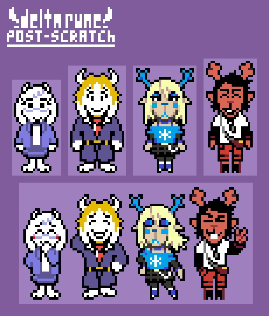kevcrow23's tweet photo. A Deltarune Post Scratch https://t.co/wbBOhIrznm