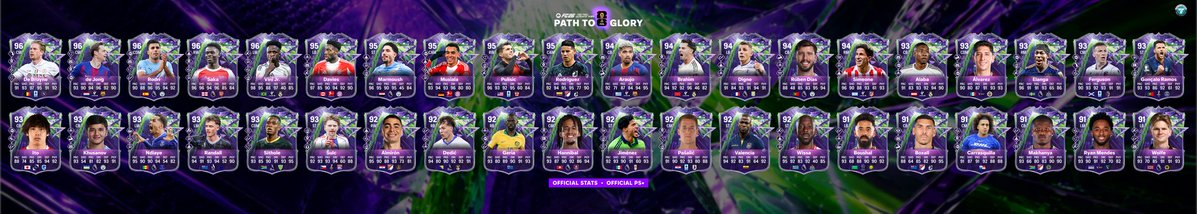 ztmfut's tweet photo. 🏆The Path to Glory is here! 🏆

Get ready to upgrade your squad—these new cards arrive in packs today at 6pm UTC.

Whom are You chasing? ⚽️✨ https://t.co/YvwEbVLXHv