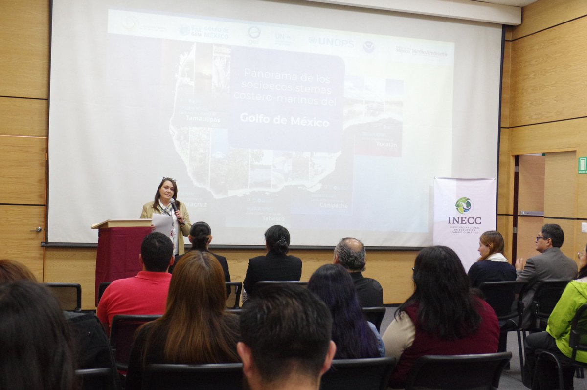inecc_gob_mx's tweet photo. 🌎 En el #DíaMundialDelMedioAmbiente, el #INECC recibió a #LANRESC para la presentación de las “Tarjetas de Reporte: Panorama de los socioecosistemas costero-marinos del Golfo de México”. 🧵👇 1/2 https://t.co/Xptk7jbHtH