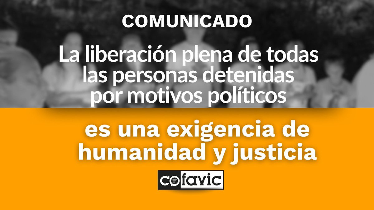 eldiario's tweet photo. #5Jun | La ONG @COFAVIC pidió la "liberación plena" de todas las personas detenidas por motivos políticos en Venezuela.

"La ausencia de respuesta efectiva y oportuna de las autoridades ante las demandas de las familias agrupadas a las afueras de los centros de detención constituye una violación flagrante a su integridad psíquica y moral", indicó la organización en sus redes sociales.