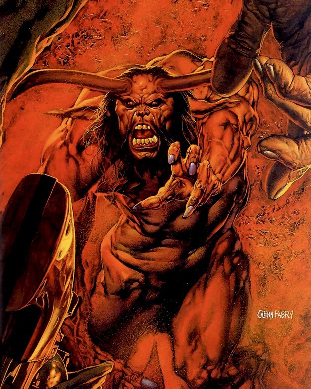 HeavyMetalInk's tweet photo. Art by British comic artist Glenn Fabry (born in 1961) @fabrystudios 

Fabry began his career in 1985 with 2000 AD and won the Eisner Award for Best Cover Artist in 1995 for his work on Hellblazer 🔥 https://t.co/bdUDTENaxZ