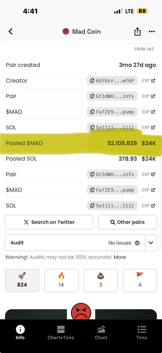 followdv80's tweet photo. Not enough $mad for everyone 
Lock in 
Pay your attention 
#mad 
$mad rich 🤑 
@madrichclub_ 

Fa7ZE9nCEYnrHsnoeHuhEExJpchtrBtKXnWe6CgHpump https://t.co/j2m1pgZpZK