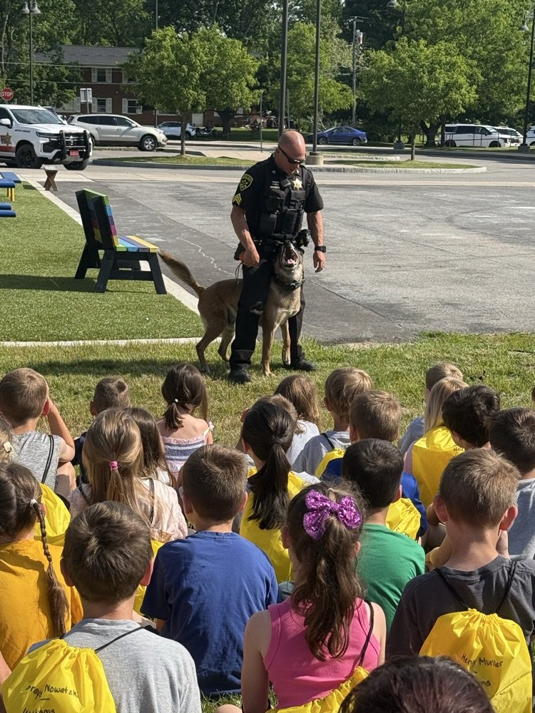 HFLLima's tweet photo. Our students had a great time exploring and creating today! Thank you to our volunteers who helped make this event a success. We even had a visit from the Livingston County Sheriff's K-9 Unit, giving students an opportunity to learn about their important work in our community. https://t.co/r1JU9oHOu3