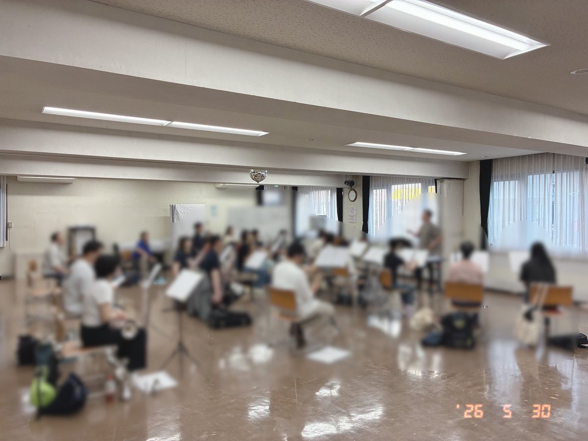 starlight_winds's tweet photo. 5/30 練習

団内指揮による合奏と、総会を行いました。

総会では昨年度の振り返りや今年度の活動について話し合い、みんなで新たな一年のスタートを切りました！

入団者さん、見学者さんも続々🎶

これからも地域の皆さまに音楽をお届けできるよう、楽しく真剣に活動してまいります✨💪 https://t.co/wwXUN3Qlgc