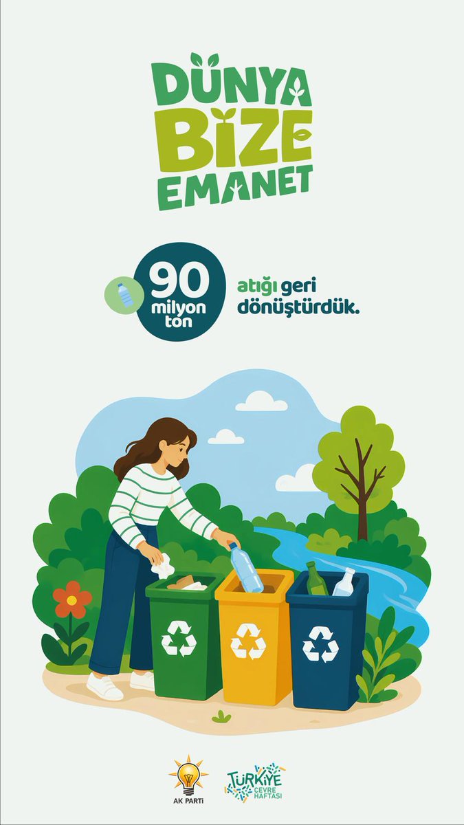 edrmtakkadinlar's tweet photo. Geleceğimizi değil, bugün emanet aldığımız dünyayı düşünelim.
Çünkü bu gezegen sadece bizim değil; ondan sonra gelecek herkesin.
Birlikte değiştirebiliriz.
Birlikte koruyabiliriz.
#dünyabizeemanet
@AKKADINGM @akkadinvann @ArvasAbdulahat @zerrin_alpaslan @OndilKenan https://t.co/5yzpvS3yt9