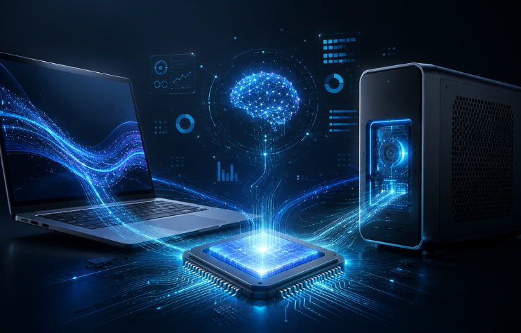 Quantilus's tweet photo. Your next laptop might not just “run apps.” It might run AI agents.

Nvidia’s RTX Spark superchip is bringing serious AI power to PCs—faster workflows, local AI, and smarter everyday computing.

🔗 https://t.co/CjkkvFNX5H

#Nvidia #AI #AIPC #RTXSpark https://t.co/OUrgIxbhn5