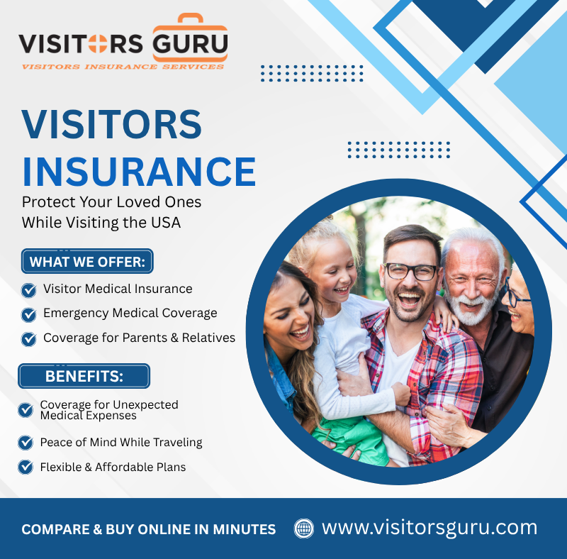 Visitors_Guru's tweet photo. Bringing your parents or relatives to the USA?✈️
Stay prepared for unexpected medical expenses with comprehensive visitor insurance coverage. Compare plans and buy online in minutes at https://t.co/NN6K6liLbZ

#VisitorInsurance #InsuranceForParents #VisitorsGuru https://t.co/V3oMrkCvpq