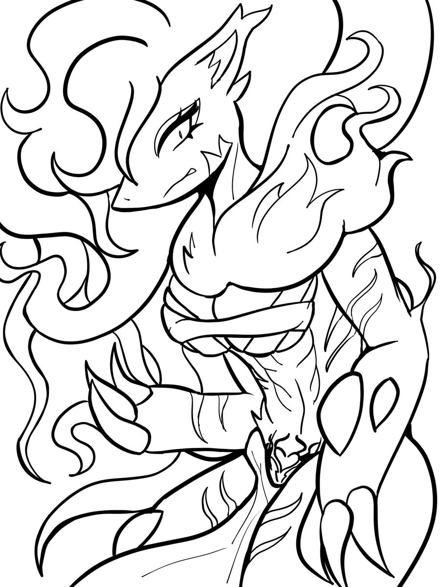 taffiocha's tweet photo. Hisuian Zoroark WIP https://t.co/t6CtjuOPuh