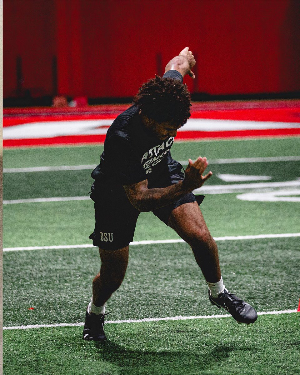 BallStateFB's tweet photo. Cardinal Test ✅ https://t.co/wbnlJxKJnm