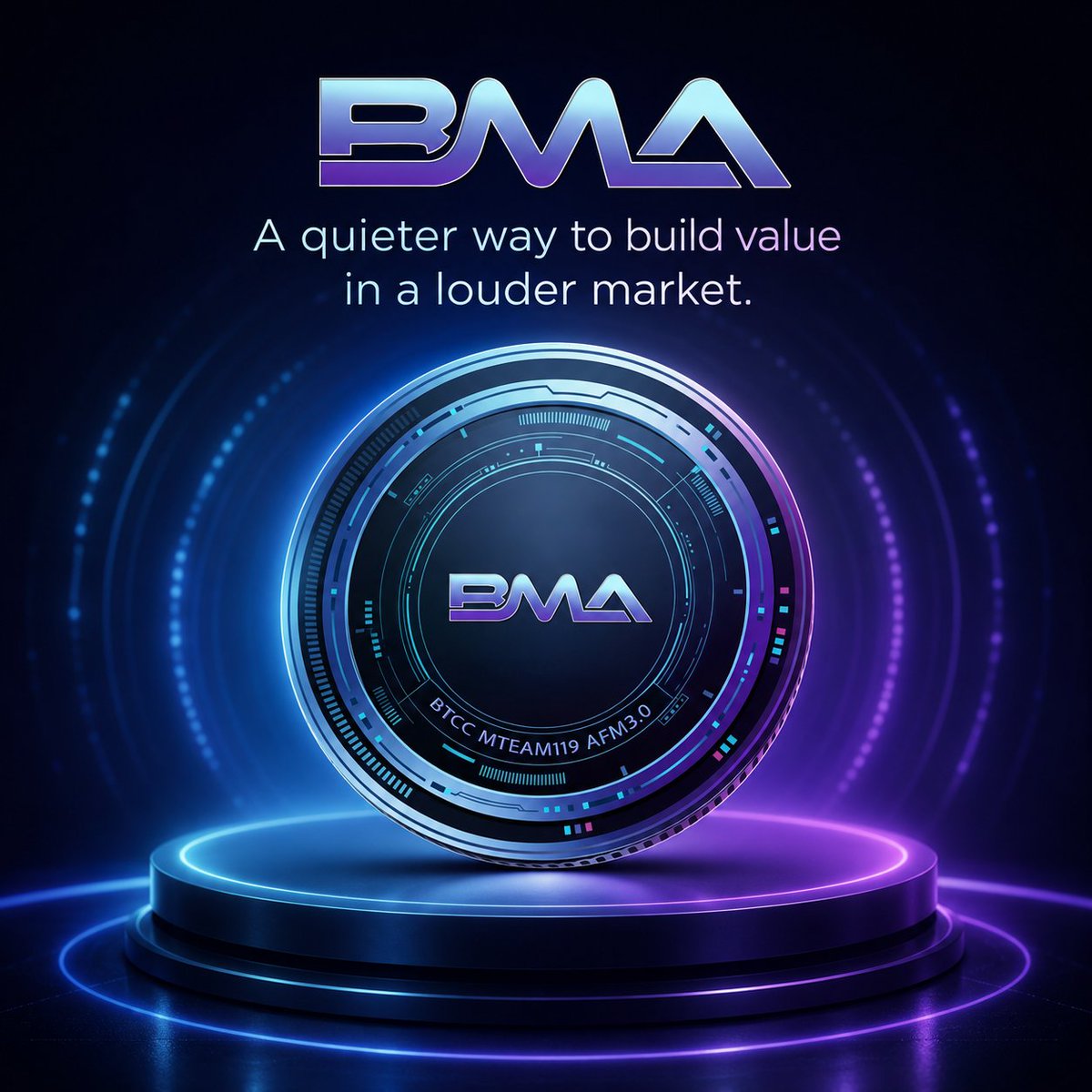 bmaofficial26's tweet photo. In a market driven by noise, headlines, and short-term speculation, real value is often built quietly.
BMA focuses on structure, utility, and long-term sustainabilityโcreating a foundation designed to endure beyond market cycles.
#BMAToken #LongTermValue #DigitalAssets https://t.co/xNvOdgAipJ