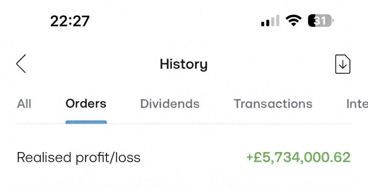 Jackazz19's tweet photo. @LavadoSant57305 @Spybef0rey0ubuy You think you win over 1 day? You are clearly very new to the market. I think I’ve won over you to be honest… https://t.co/eh8O9Lj3mR