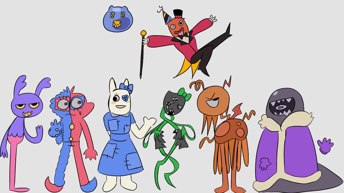PingPongPaddle7's tweet photo. I don't know what Im drawing anymore

#gartenofbanbanfanart https://t.co/0XStcQWpGt