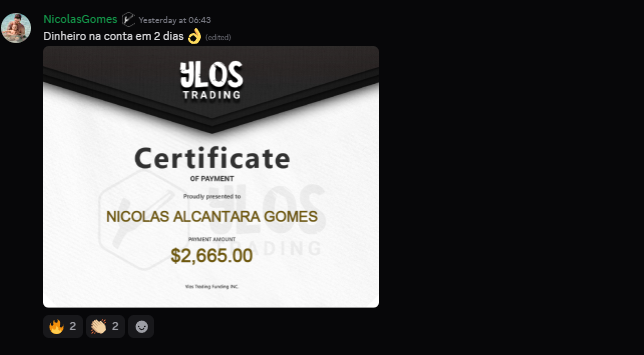 ylostrading's tweet photo. Congratulations on your payout 🔥 https://t.co/qiGL3UhKDB
