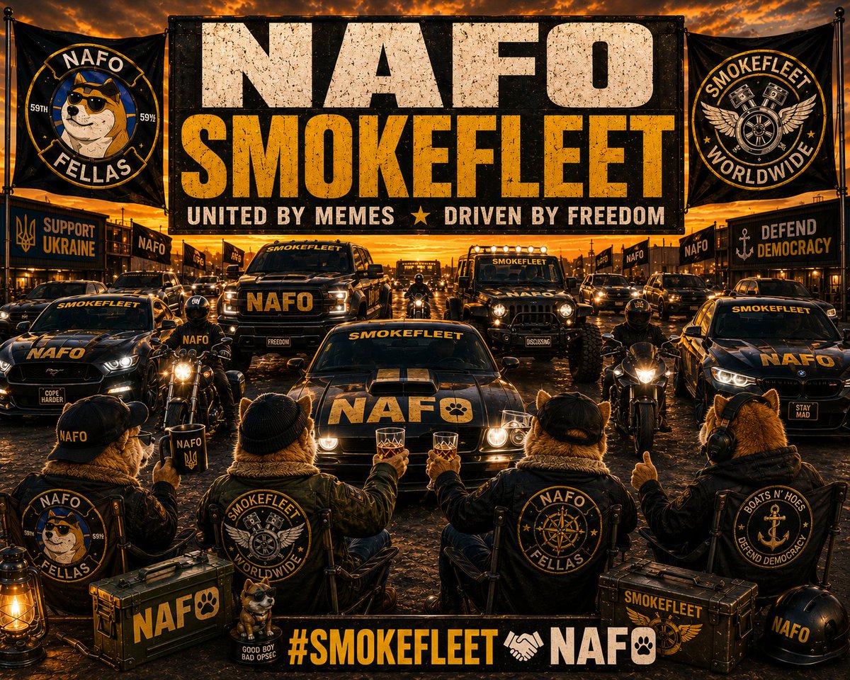 Sweet_Bee1972's tweet photo. #NAFO #Fellas #smokerises #smokefleet https://t.co/3faAmmiyT7