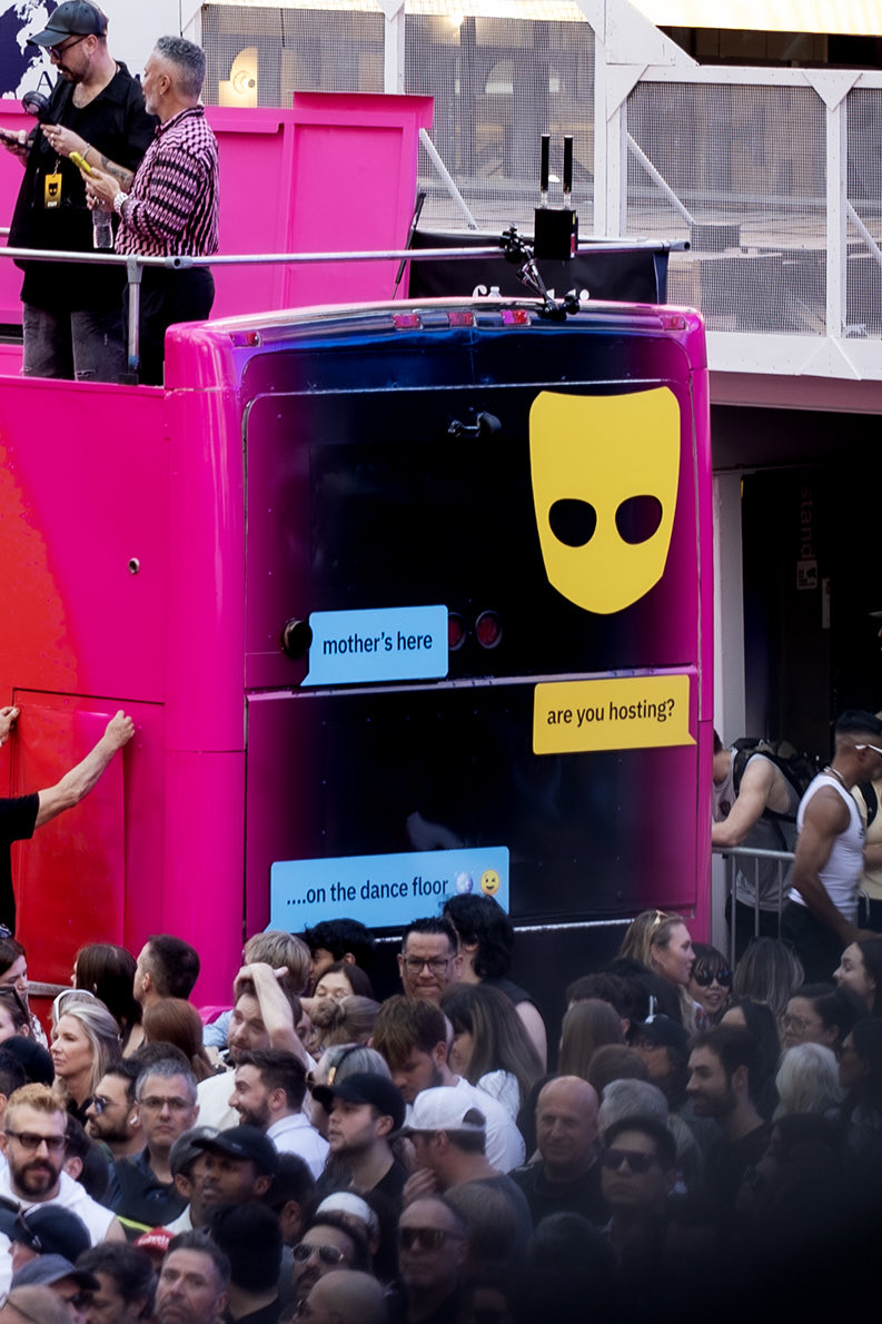 warnerrecords's tweet photo. Welcome to the Confessions II era.✨ @Madonna and @Grindr just made NYC feel a LOVE SENSATION with taste of what’s coming on July 3rd with a surprise Times Square takeover! 🪩🗽 https://t.co/D4RxSULsbf