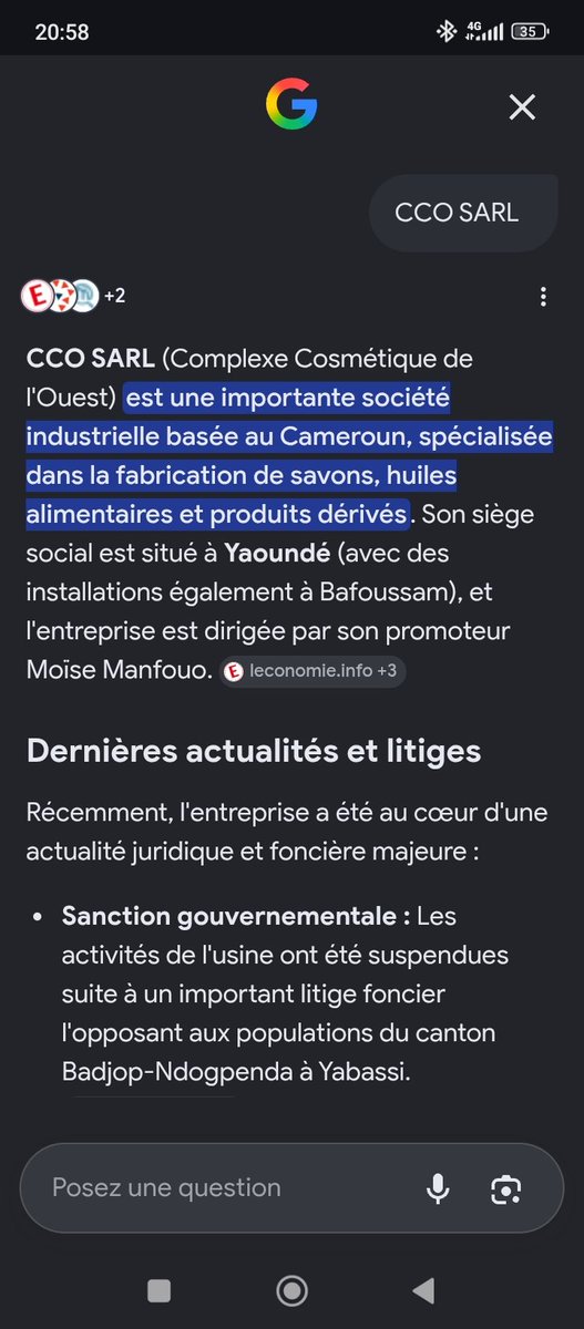 fabienbitogol's tweet photo. LE FONCIER AU CAMEROUN ET L'ACCAPAREMENT DES TERRES AUTOCHTONES : VERS UNE AFFAIRE DE TROP ?

MAKEMBE est recherché depuis 06 jours, et sur la seule journée d'aujourd'hui, nous recevons toutes ces informations.
Simple coïncidence ou tentative d'assassinat ?

C'est incroyable https://t.co/vkWn8cQphK