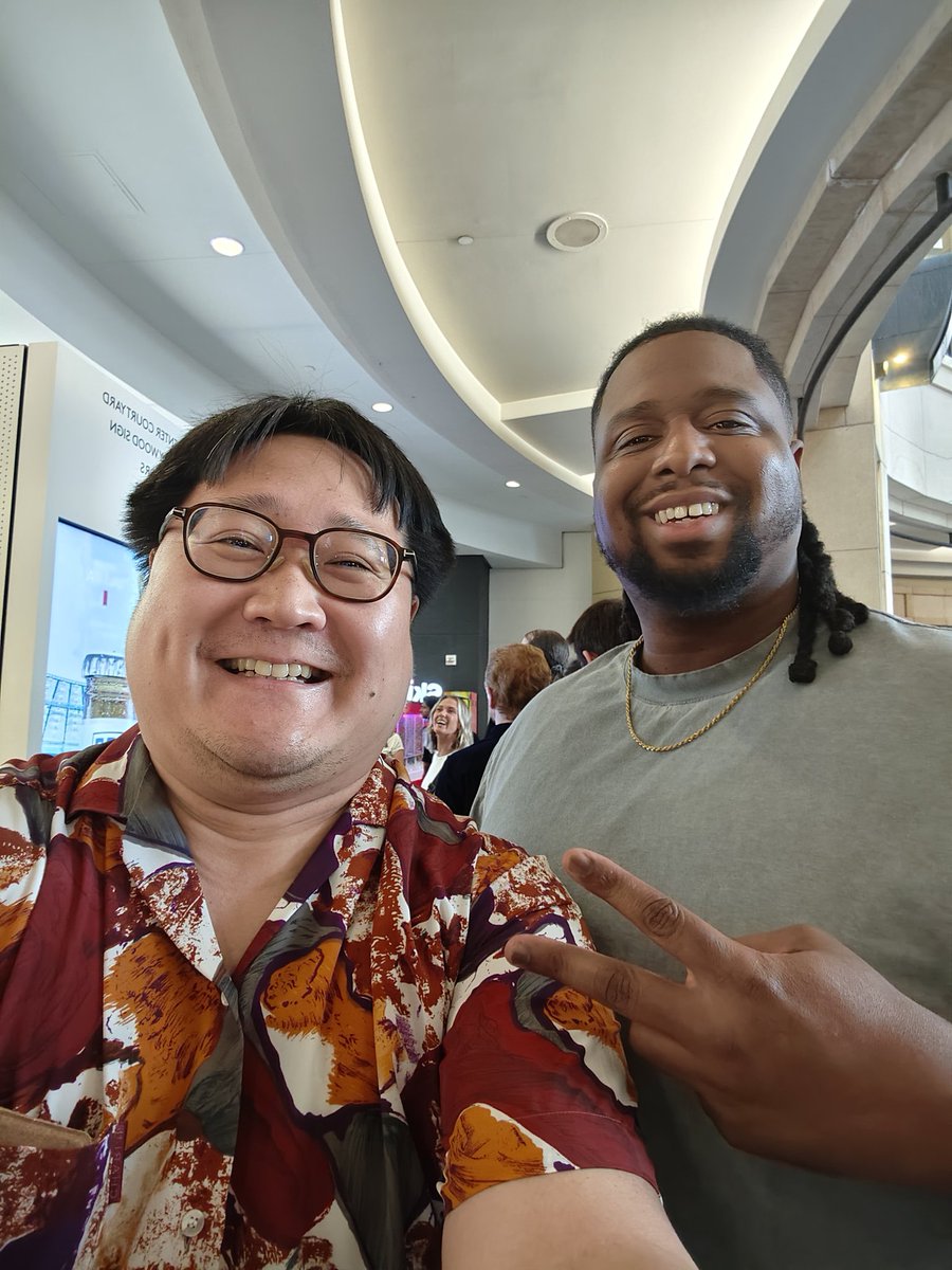 Kakuchopurei's tweet photo. Met a few content creators along the way to @thegameawards SGF 2026. https://t.co/i3PesWbBnd