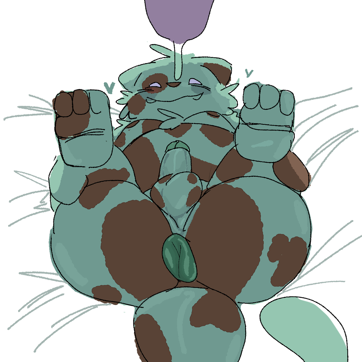 Ch1ppy_Scuggy's tweet photo. I heard its international donut dayy.. cmere and eat this tasty mint chocolate donut for me.. its been baking all day and I need a couple taste testers.. #donut #donutday #nsfw #furrynsfw #irlnsfw https://t.co/CqXafxQv4A