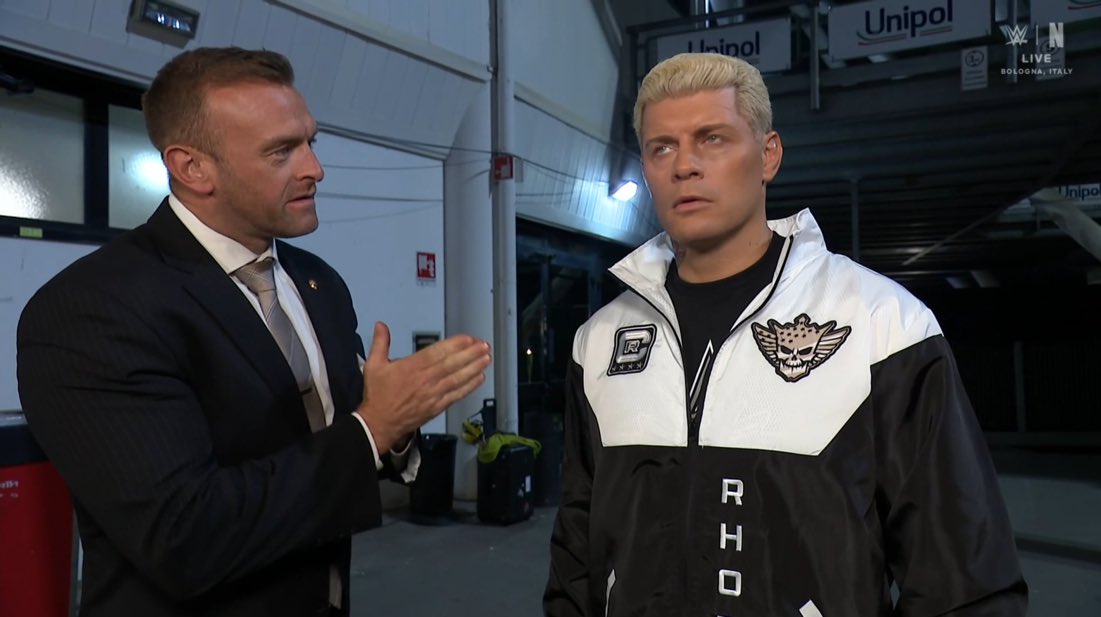 WrestlePurists's tweet photo. 🚨 OFFICIAL

CODY RHODES VS. GUNTHER IN TWO WEEKS FOR THE UNDISPUTED WWE CHAMPIONSHIP!

Next week, Gunther will name his stipulation for the match

#SmackDown https://t.co/uZvwnRuJkU